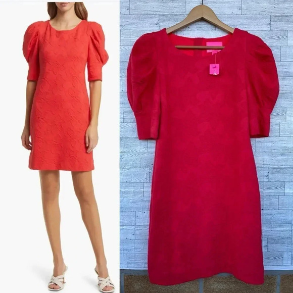 LILLY PULITZER Knowles Floral Jacquard minidress size small - Picture 1 of 17